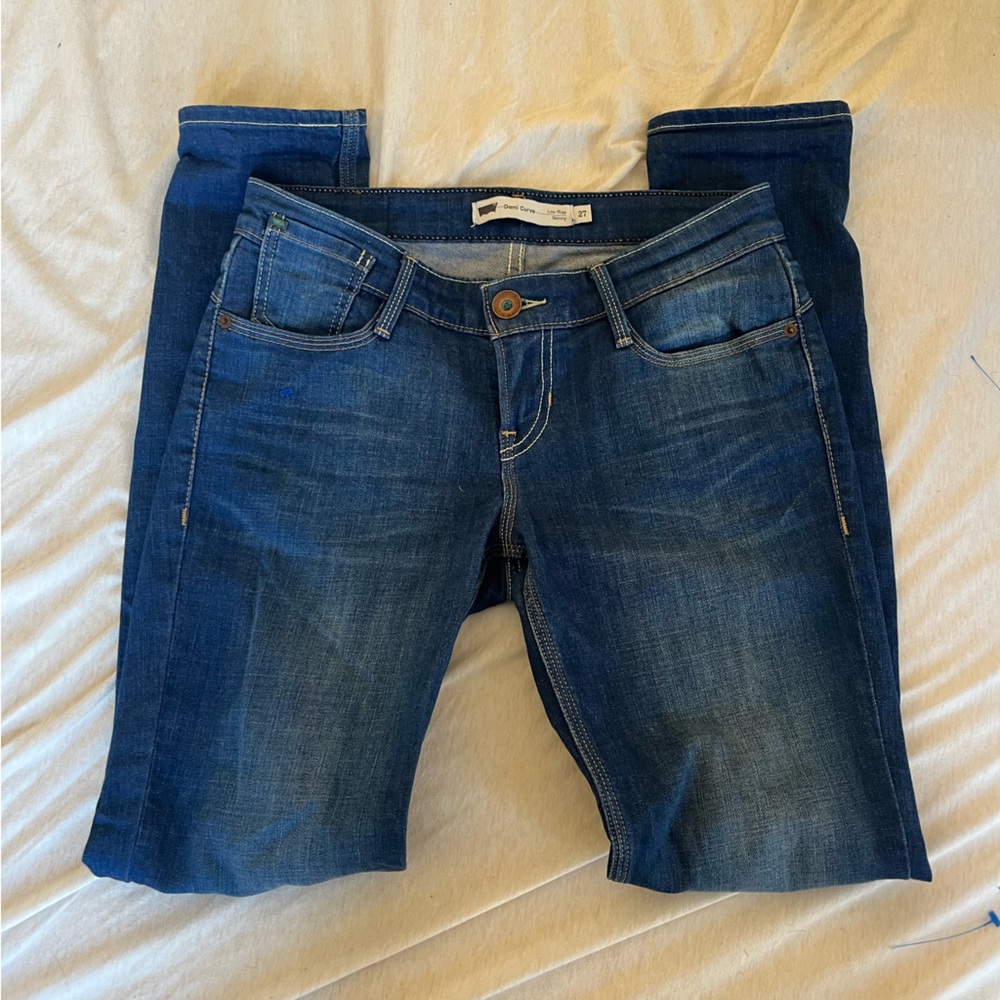 Levi Low Rise Skinny Demi Curve